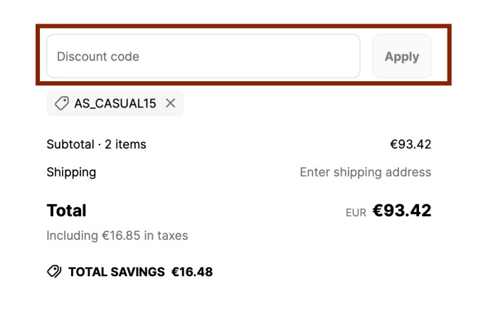Where to enter Alpinistas promo code How to use Alpinistas promo code
