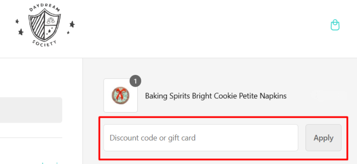 How to use Daydream Society promo code