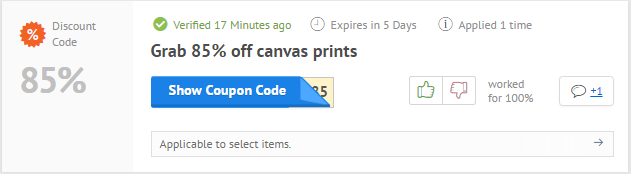 easycanvas prints coupons