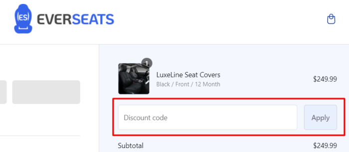 How to use EverSeats promo code