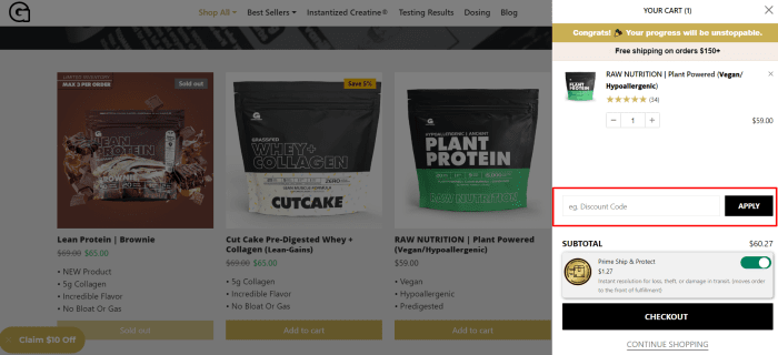 How to use Gains in Bulk promo code