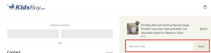 How to use KidsBuy promo code