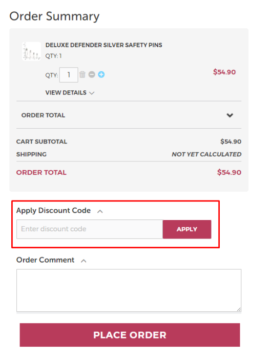 How to use Manhattan Wardrobe Supply promo code