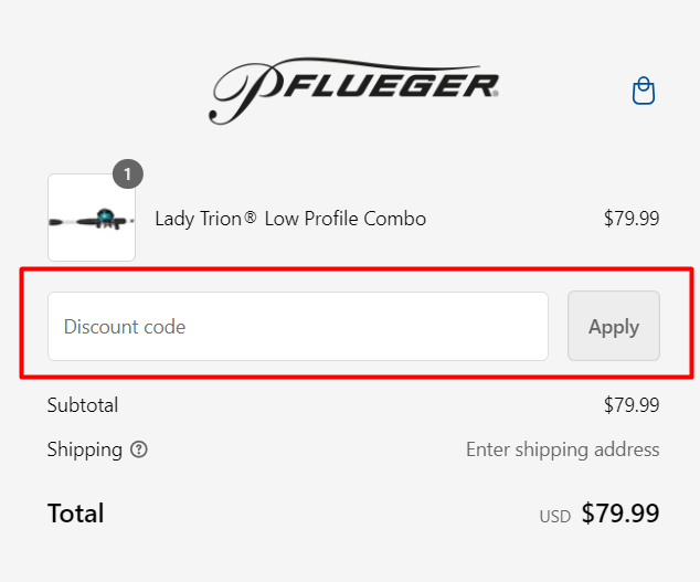 How to use Pflueger promo code