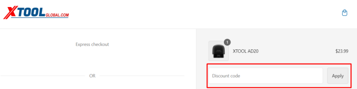 How to use XTOOL Tech promo code