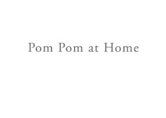 Pom Pom at Home promo codes